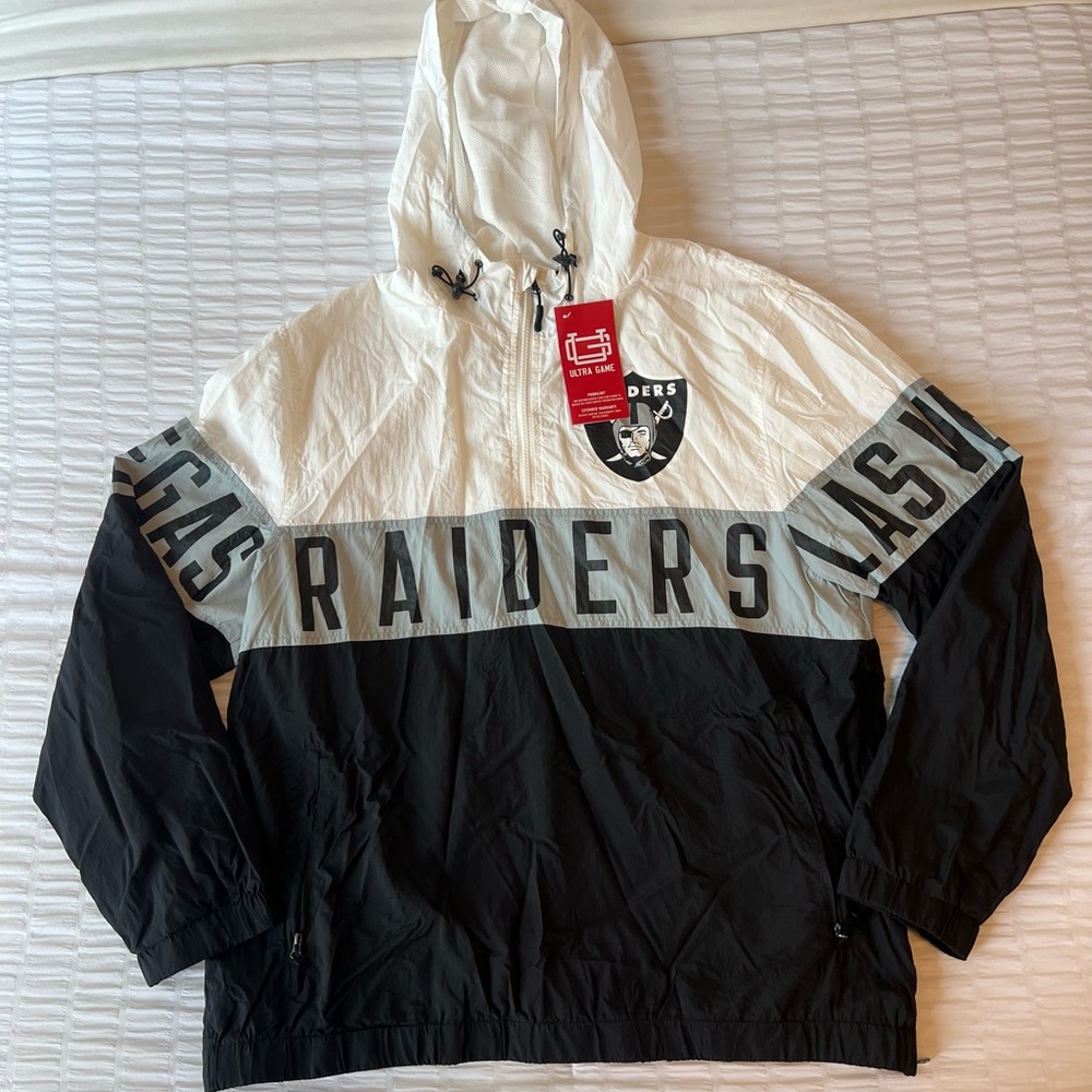 NFL Las Vegas Raiders Windbreaker